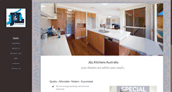 Desktop Screenshot of jandlkitchens.com